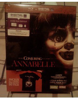 2º Boicot a Warner España: ANNABELLE [Coffret Blu-ray + Copie Digitale + T-shirt]