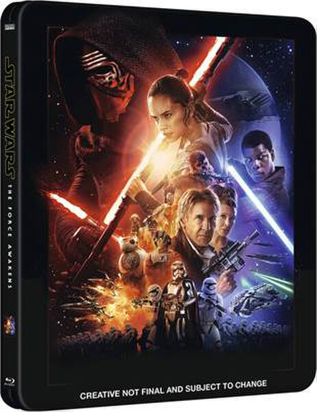 Star Wars: The Force Awakens - Zavvi Exclusive Limited Edition Steelbook Blu-ray