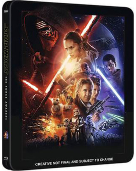 Star Wars: The Force Awakens - Zavvi Exclusive Limited Edition Steelbook Blu-ray