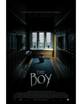 Todo niño necesita sentirse querido. Cartel español de 'The Boy'