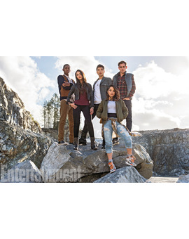 Primer vistazo a los nuevos `Power Rangers´ (2017).