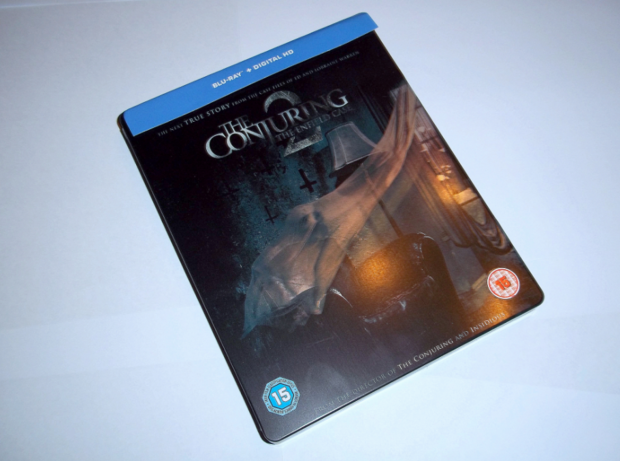 BLU-RAY STEELBOOK UK `THE CONJURING 2:THE EINFIELD POLTERGEIST´ (1/8).