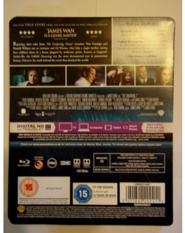 BLU-RAY STEELBOOK UK `THE CONJURING 2:THE EINFIELD POLTERGEIST´ (3/8).