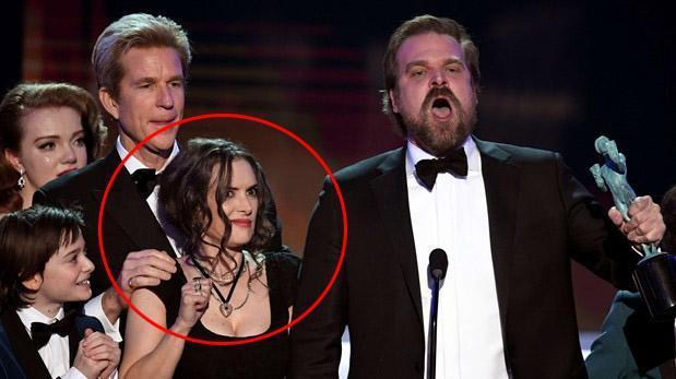 El discurso de David Harbour (Stranger Things) en los SAG Awards 2017,hace que los asistentes se levanten de sus asientos.