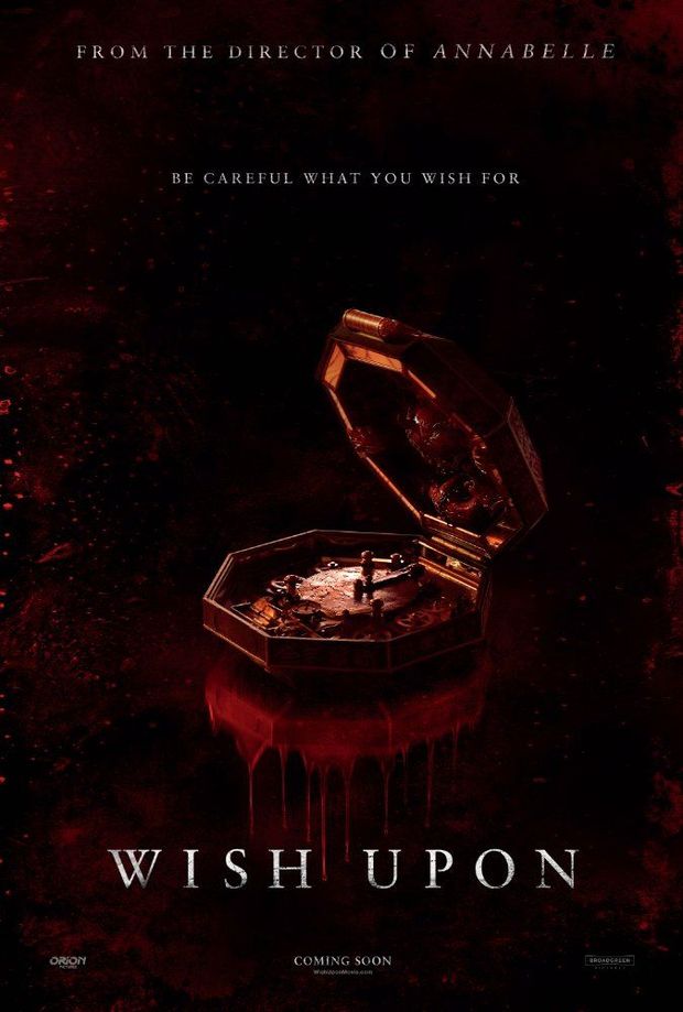 Trailer y poster de "WISH UPON",lo nuevo del director de "Annabelle".