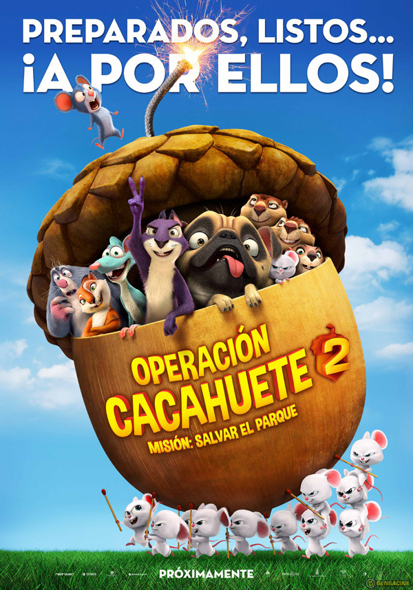 Poster 'Operación Cacahuete 2. Misión: Salvar el parque'.