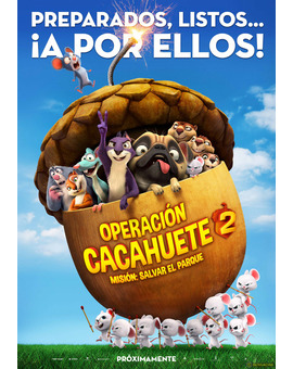 Poster 'Operación Cacahuete 2. Misión: Salvar el parque'.