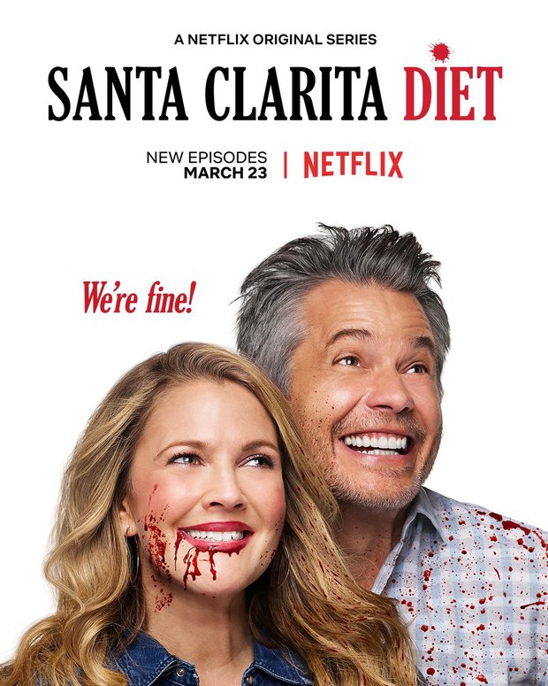 `SANTA CLARITA DIET´: La 2ª temporada llegará el 23 de Marzo a NETFLIX.