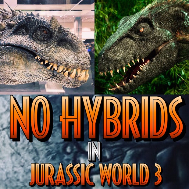 Colin Trevorrow confirma que no habrá dinosaurios híbridos en `JURASSIC WORLD 3´.