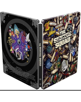 Posible diseño del Steelbook de EL ESCUADRÓN SUICIDA.
