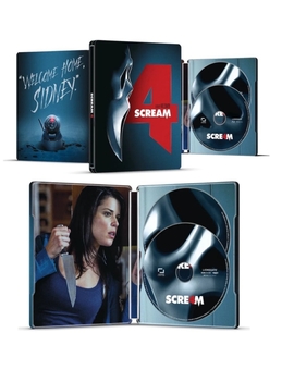 Diseño final del steelbook de SCREAM 4 (2011) que no llegará a España.