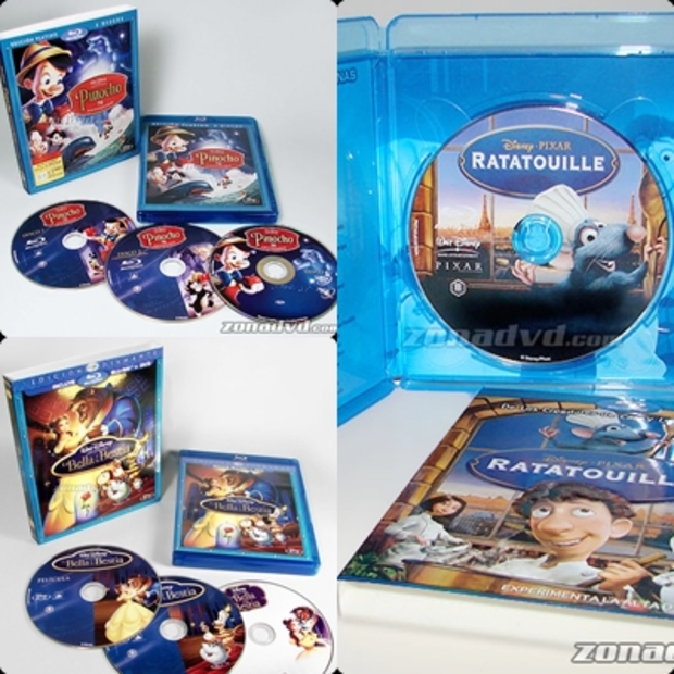 Sobre las Fundas de carton de los Blurays Disney....