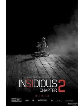 Nuevo poster para INSIDIOUS 2. Estreno 11 Octubre.