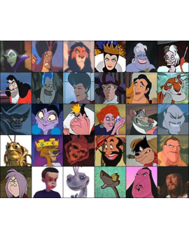 VUESTRO VILLANO FAVORITO DE DISNEY.