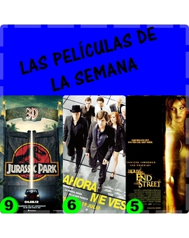 "LAS PELÍCULAS DE LA SEMANA" (19-25 Agosto)