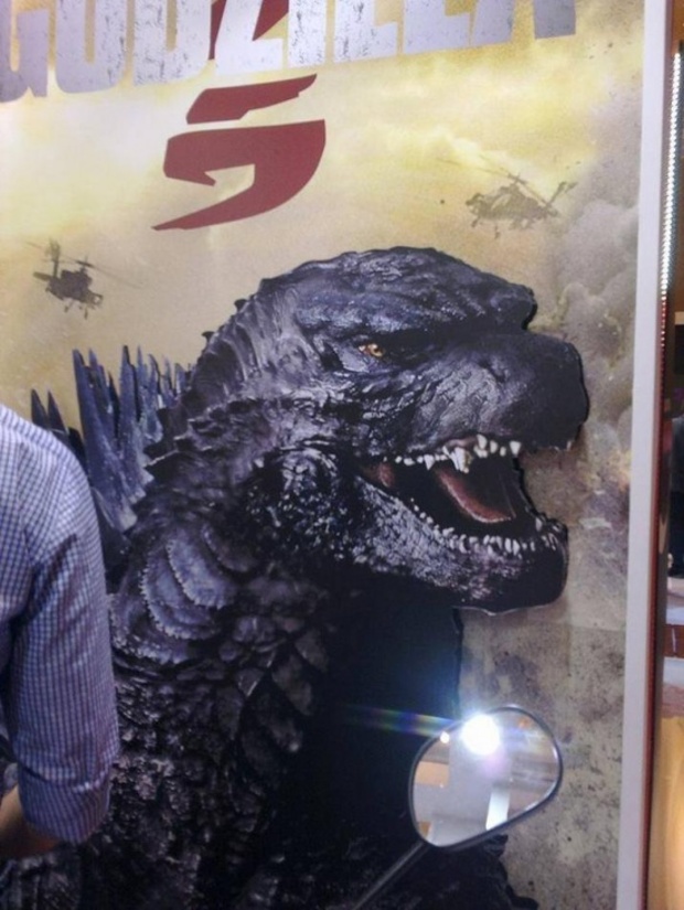 El nuevo GODZILLA enseña su rostro!!