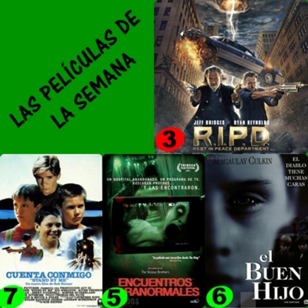 LAS PELICULAS DE LA SEMANA (Del 16-22 Septiembre).