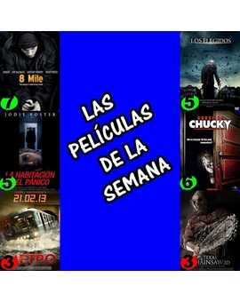 LAS PELÍCULAS DE LA SEMANA (Del 14-20 Octubre).