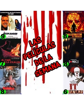 LAS PELÍCULAS DE LA SEMANA (Del 28 Octubre al 3 Noviembre).