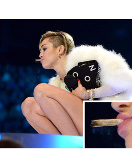 MILEY CYRUS se fuma un porro y MTV la censura.