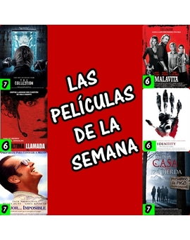 LAS PELÍCULAS DE LA SEMANA  ( Del 11-17 Noviembre ).