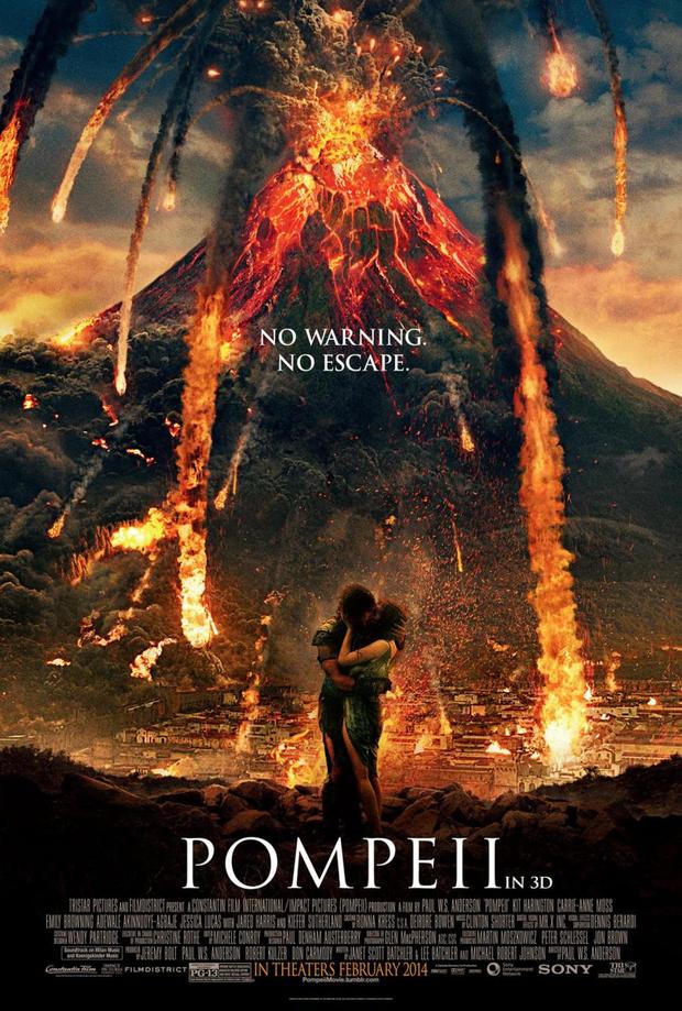 Primer cartel de 'Pompeya'