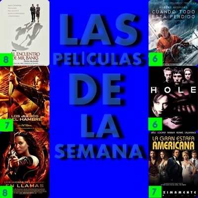 LAS PELÍCULAS DE LA SEMANA (Del 27 Enero - 2 Febrero).