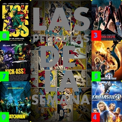 LAS PELÍCULAS DE LA SEMANA ( 7 - 13 Abril ).