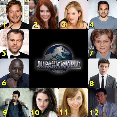 Reparto confirmado para JURASSIC WORLD.