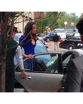  Gal Gadot en el rodaje de Batman Vs Superman 