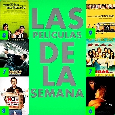 LAS PELÍCULAS DE LA SEMANA ( 19 - 25 Mayo).
