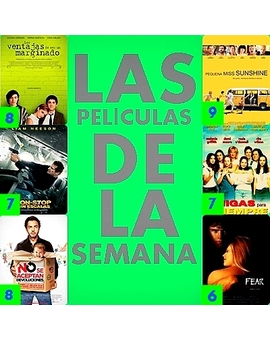 LAS PELÍCULAS DE LA SEMANA ( 19 - 25 Mayo).