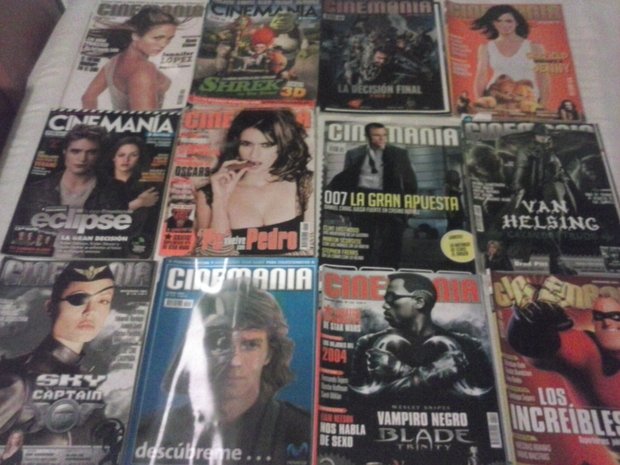 mi coleccion revista Cinemania.