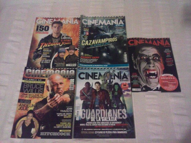 mi coleccion revista Cinemania.