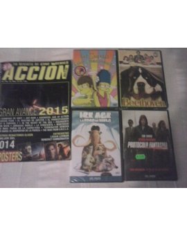 Revista de Accioncine y dvds.