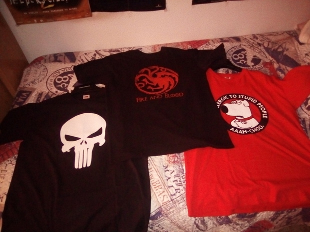 Camisetas cinéfilas para este año.