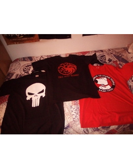 Camisetas cinéfilas para este año.