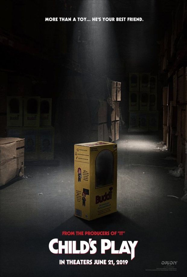 Aquí está el primer póster de Child's play...