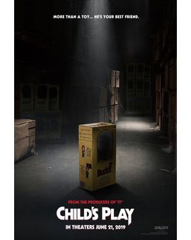 Aquí está el primer póster de Child's play...