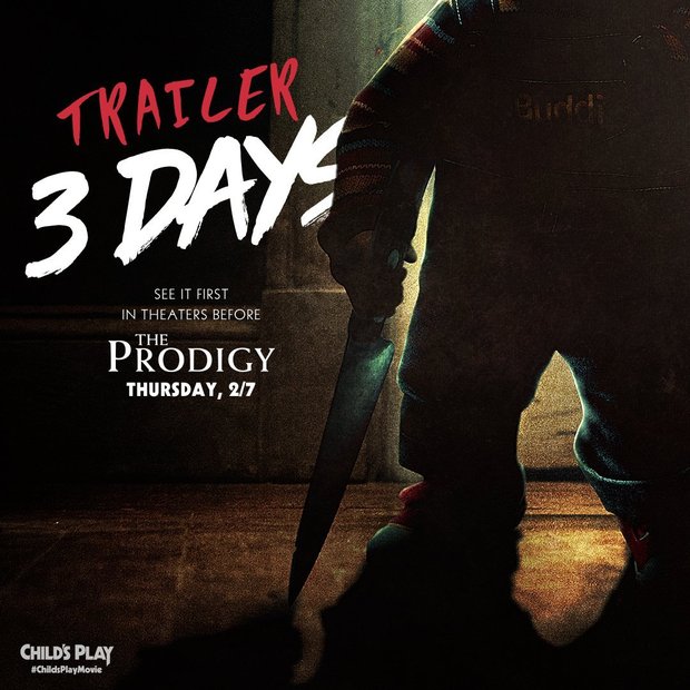 El viernes el primer tráiler llega Buddie. Child's play