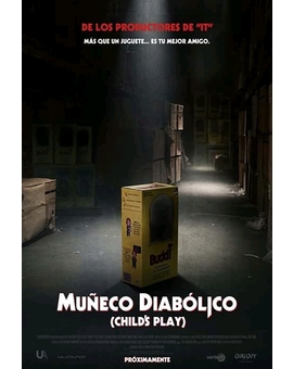 Cartel español de Child's play Tu mejor amigo ya está aquí...