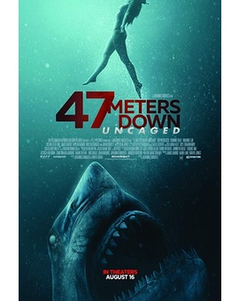 Póster para la secuela de a 47 metros.