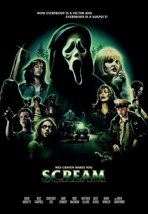 Arte puro poster Scream por Ralf Krause.