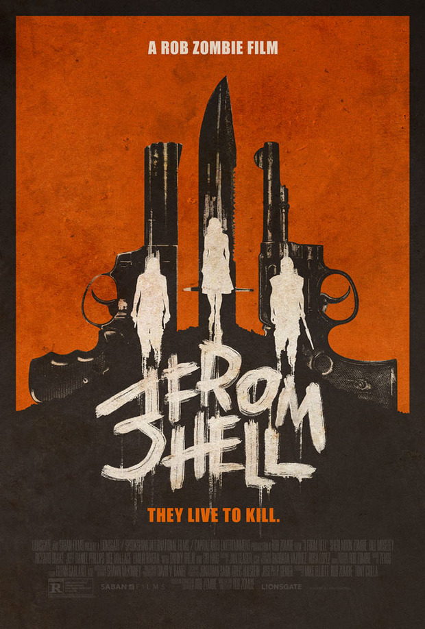 Nuevo poster de Three from Hell.