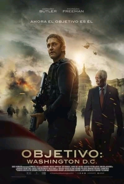 Angel has fallen,poster en español.