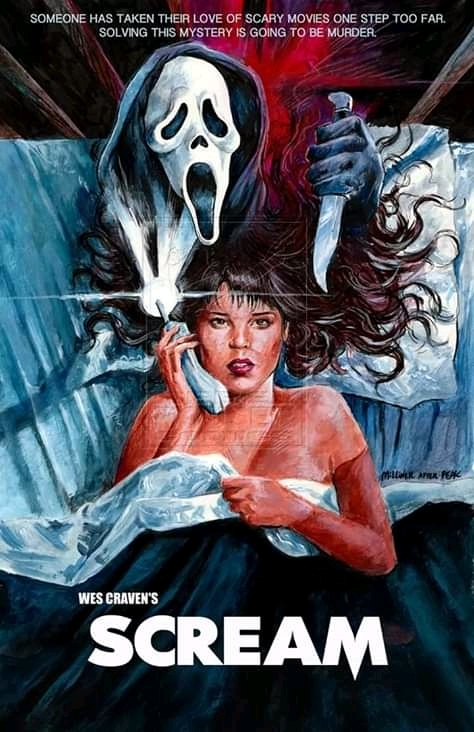 Scream a lo Pesadilla en Elm street creado por Nathan Thomas Milliner.