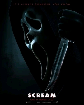Primer cartel de Scream.