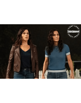 Primera imágen de Neve y Courtney   en el regreso de Scream y Mañana el trailer.
