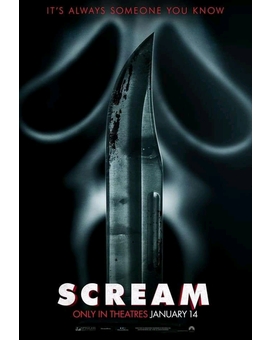 Nuevo cartel de Scream.