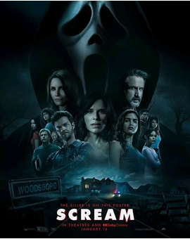 Cartel definitivo de Scream.
